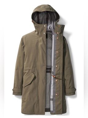NWT  Women’s Filson Tamarack Rain Shell Jacket In Marsh Olive